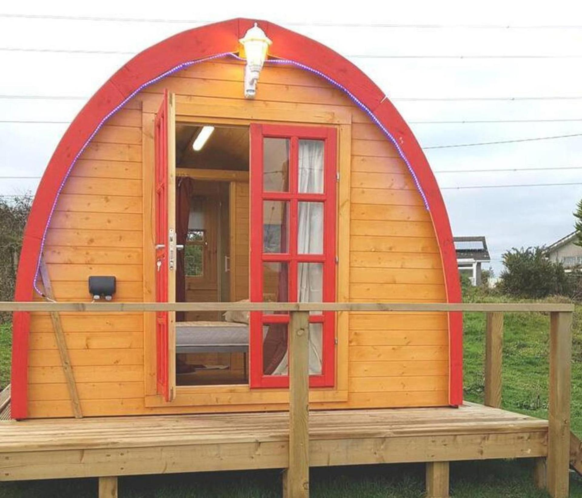 Cosy Glamping Pod Glamping In St Austell Cornwall Lanivet Exterior photo